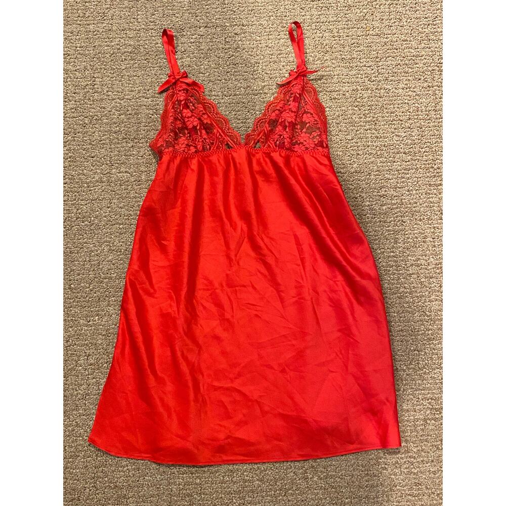 Victoria's Secret Robe Gown Set satin slip nightie kimono - Picture 2 of 7